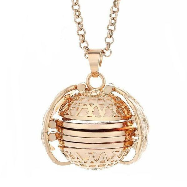 

chains diy flash memory po pendant fashion women romantic accessories expanding locket necklace angel gift jewelry, Silver