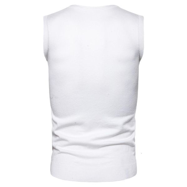 

new 2021 autumn sweater man solid color casual sweaters l05d, White;black