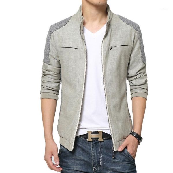 

men's jackets hcxy 2021 spring casual and coats men selling mens jacket cotton leisure for male plus size 5xl 6xl, Black;brown