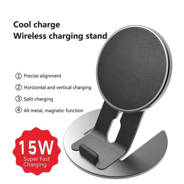 

new qi 15w wireless phone fast charging charger stand dock for x 11 galaxy s8 s9