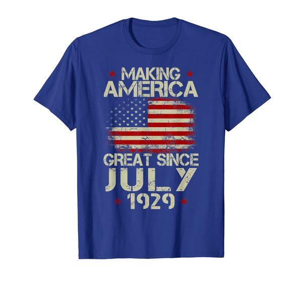 

july 1929 shirt 90 year old 90th birthday gift 1929 yrs tee, White;black