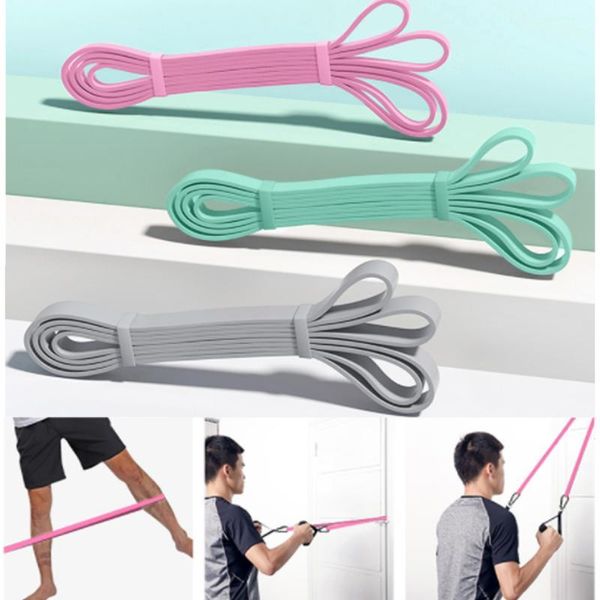 

resistance bands 3 pcs set fitness sports macaron color yoga elastic workout pull-up weight-bearing