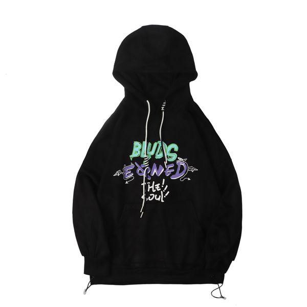 

juvenile 2021 new printed harajuku sweatshirt winter hip hop streetwear hoodie men cotton hooded pullover black 4tqv