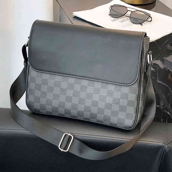 

handbag 2021 men's business hand bag large capacity leisure single shoulder slanting, Black;red