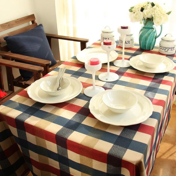 

table cloth art cotton dust-proof pastoral retro tv tea