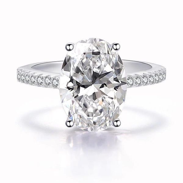 

wedding rings simple oval shape ring for women, Slivery;golden