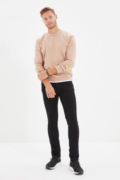 

men's jeans trendyol male skinny fit tmnaw22je0798, Blue