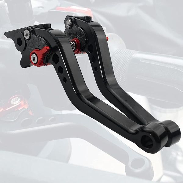 

motorcycle brakes brake clutch levers short adjustment cnc aluminum for aprilia tuono r 2003-20 falco sl1000 2000-2004