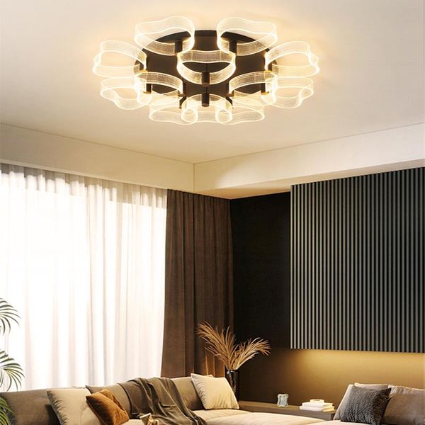 

ceiling lights style living room lamp nordic post-modern minimalist hall atmospheric home bedroom led