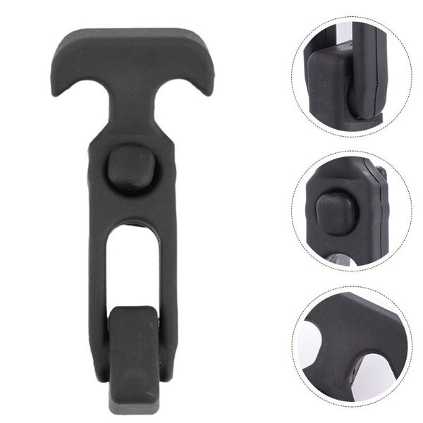 

trekking poles 1 pc t-handle hasp rubber flexible draw elastic shocks absorption buckle