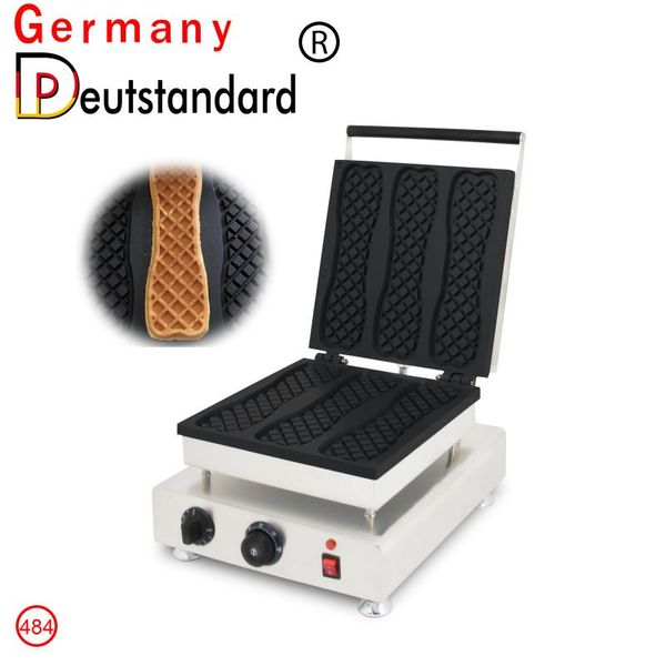 

bread makers three long shape waffle machine good quality maker with ce