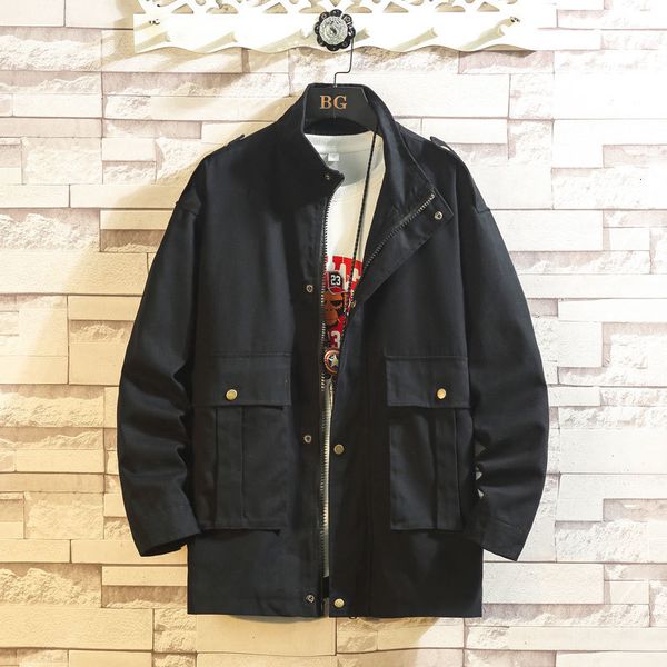 

2021 new corduroy men's streetwear windbreaker autumn spring baseball jackets coats xs18, Black;brown