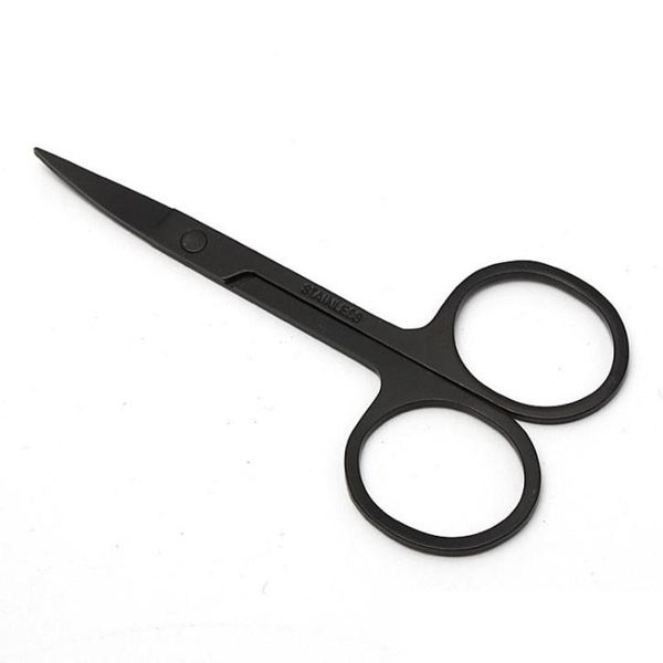 2021 Profissional Scissor Manicure para unhas Sobrancelha Nose Eyelash Cuticle Scissors Curvo Pedicure Maquiagem Ferramenta