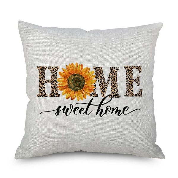 

pillow case sunflower linen pillowcase takes you into the sun and happy