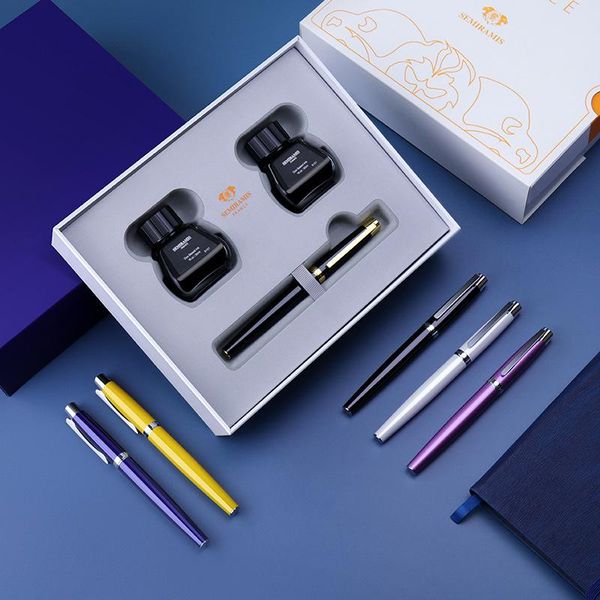 

fountain pens semiramis pen with 2 inks gift box set
