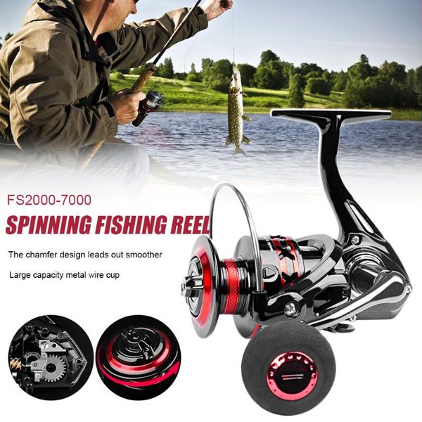

baitcasting reels spinning fishing reel 5.0:1/4.7:1 gear ratio metal spool max drag 12kg carp accessories fast delivery