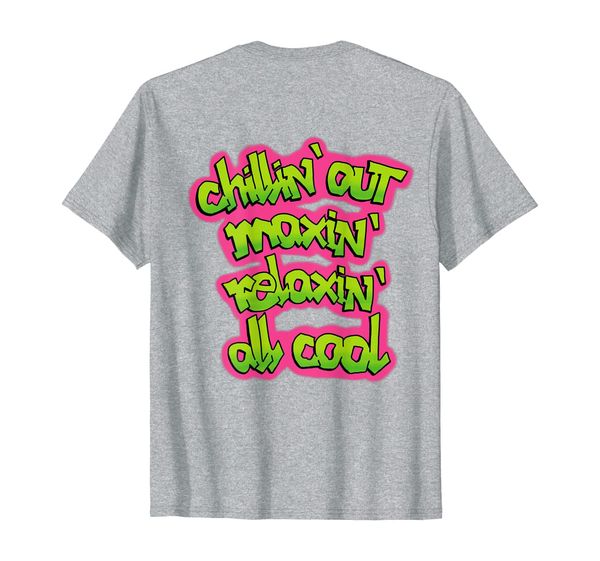 

chillin' out maxin' relaxin' all cool, White;black