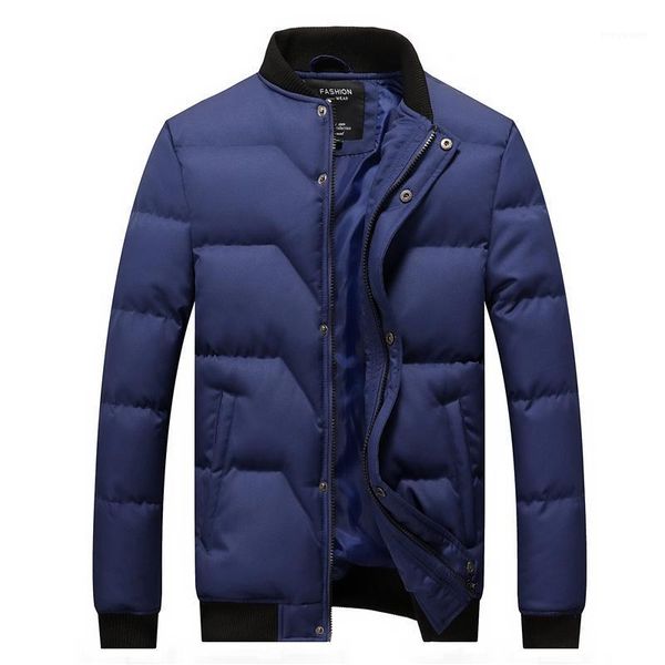 

men's jackets men 2021 casual outwear coat warm slim solid autumn winter fashion brand clothing plus size 4xl parka, Black;brown