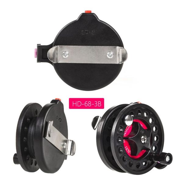 

winter ice fishing reels ball bearings reels mini fishing reel carp outdoor fish brake handle front reel tool