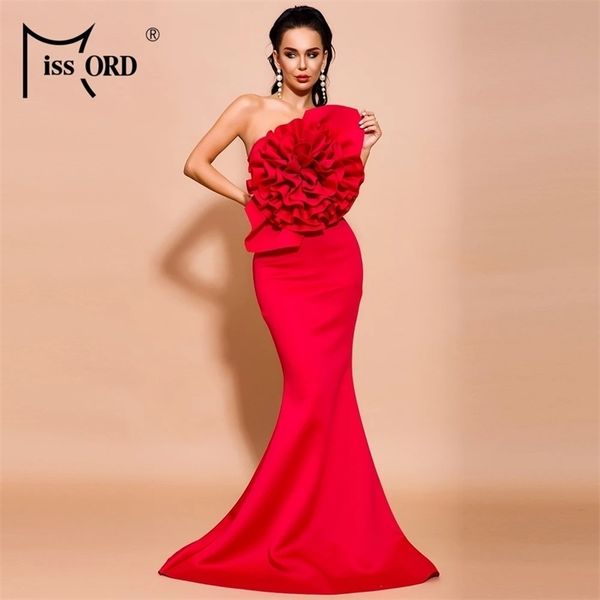 

missord 2021 women summer off shoulder flower bodycon dresses female solid color elegant maxi dress ft19608 210309, Black;gray