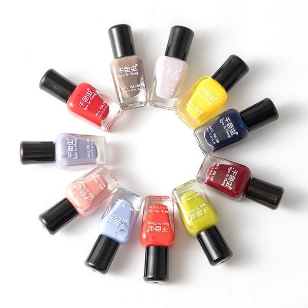

nail polish waterborne finger color moisturizing baking-quick drying micro-glue hard to peel