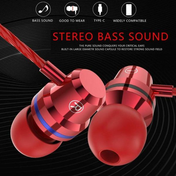 

type c plug ear earphone headset earbuds for huawei p20 pro htc nexus