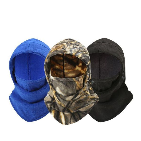 

cycling caps & masks keep warm and prevent cold wind bandana scarf ski mask men's balaclava hunting camping hiking scarves sports enter, Black