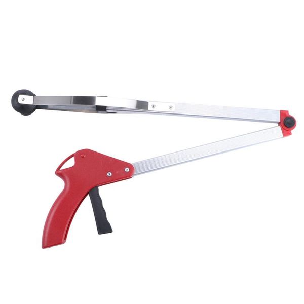 

bag clips 1pc aluminum alloy leaves clip practical trash picker multipurpose clamp