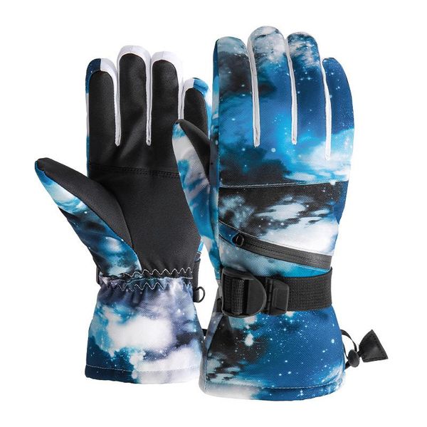 

ski gloves professional anti-slip touch screen winter thermal snowboard waterproof motorcycle warm heated snow