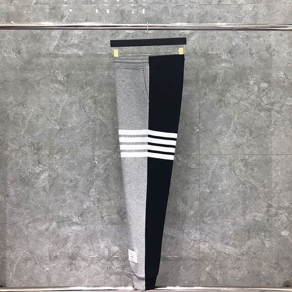 

casual pants dongguan dai tb sanitary pants, sports male and female couples, front back, Black;white