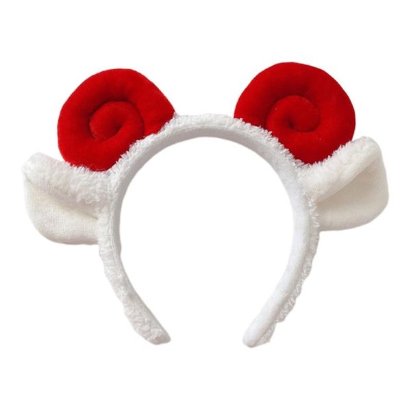 

other event & party supplies g6df girls animal antlers headbands plush goat horns hair hoop novelty cartoon headdress christmas accessories