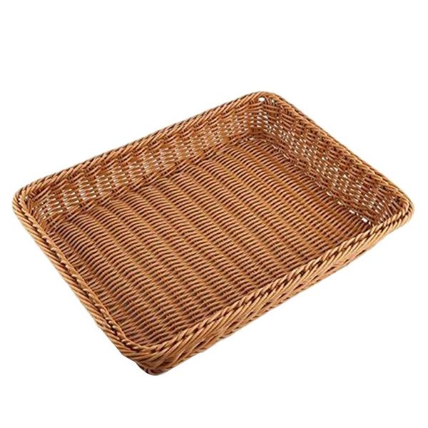 

wicker storage basket, bread basket bread shop supermarket display basket woven tablefruit vegetables restaurant servin