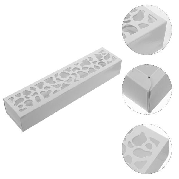 

10pcs creative macaron box paper case cookie dessert packing gift wrap