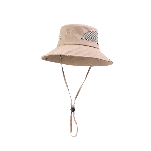 

wide brim hats 2021 sun hat men's and women's bucket outdoor anti-ultraviolet large hiking fishing mesh breathable, Blue;gray