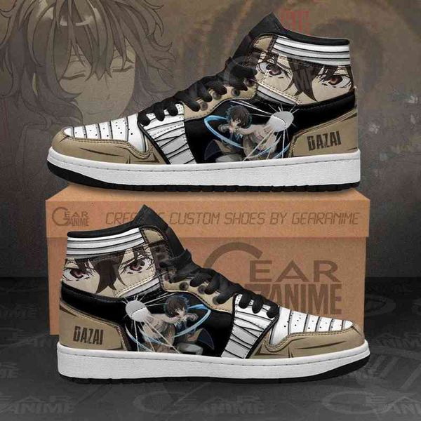 

dazai osamu sneakers bungou stray dogs anime sho, Black