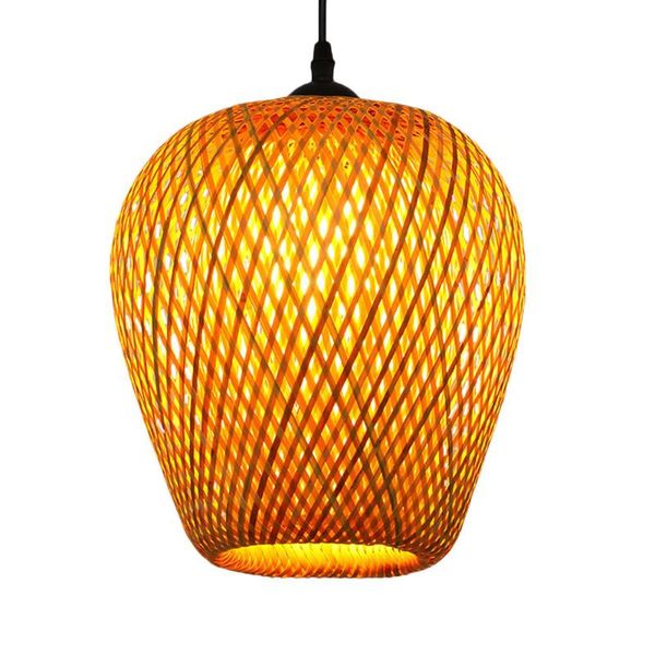 

pendant lamps 1pc tearoom decorative lamp natural ceiling light (khaki)