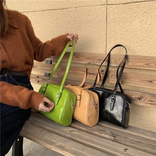 

evening bags pu leather women underarm bag large capacity ladies daily small casual handbags tote female simple shoulder
