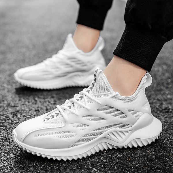 

2021 spring breathable mens sports shoes comfortable light brand sneakers outdoor non-slip men running shoes zapatillas hombre