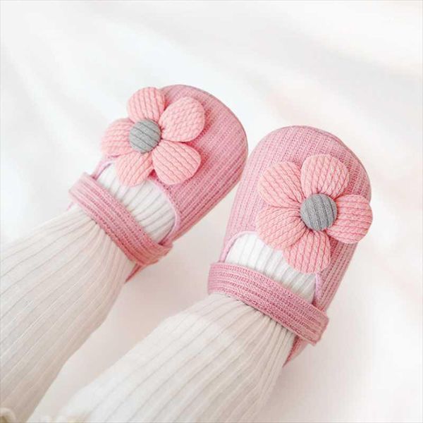 

first walkers spring and autumn baby shoes female princess soft bottom non-slip toddler wool warm1