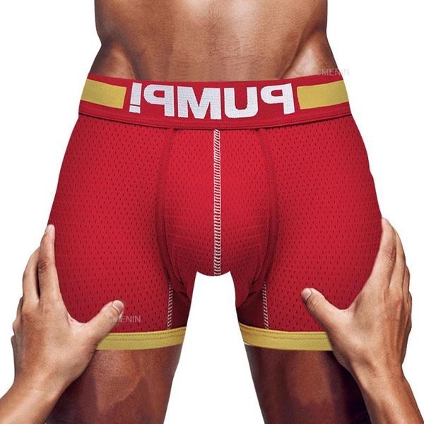 

underpants 2021 men's underwear cotton boxers homme panties shorts mesh men boxer for mens underware, Black;white