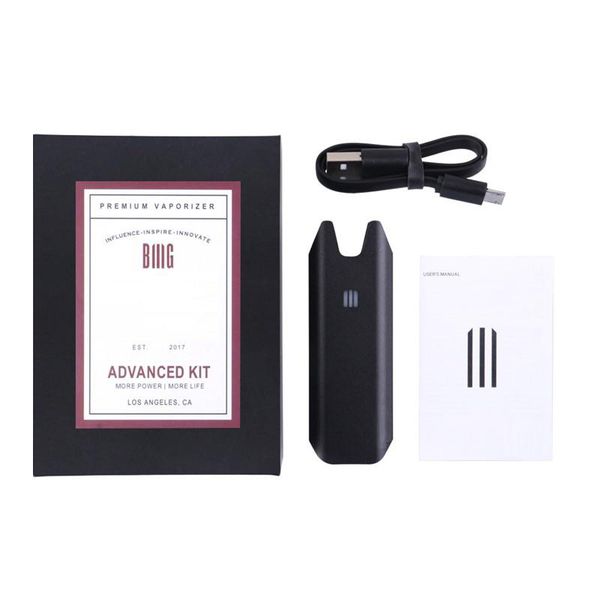 

big stiizy advanced kit vape pen 550mah battery rechargeable starter kit for vaporizer thich oil cartridge flat pods vs novo 2