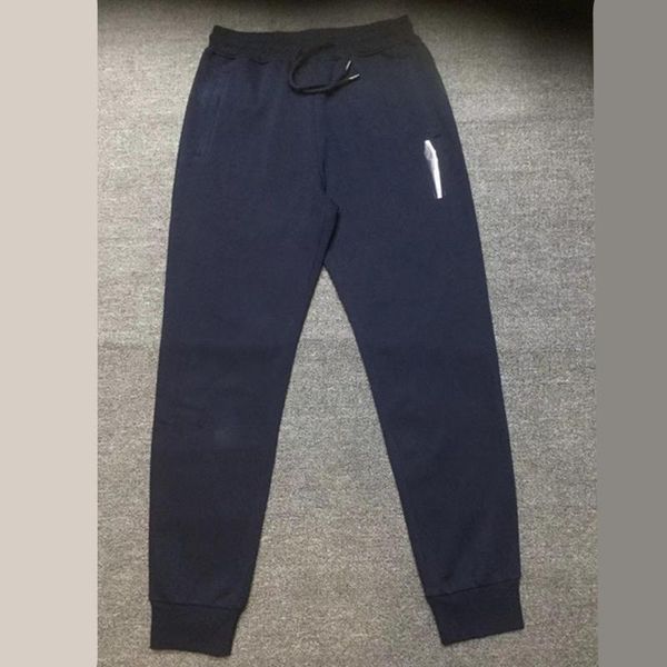 

Men's Pants Solid Sweatpants Fitness Running Training Sports Cotton Trousers Breathable Casual Zipper Pocket Small Horse, Black