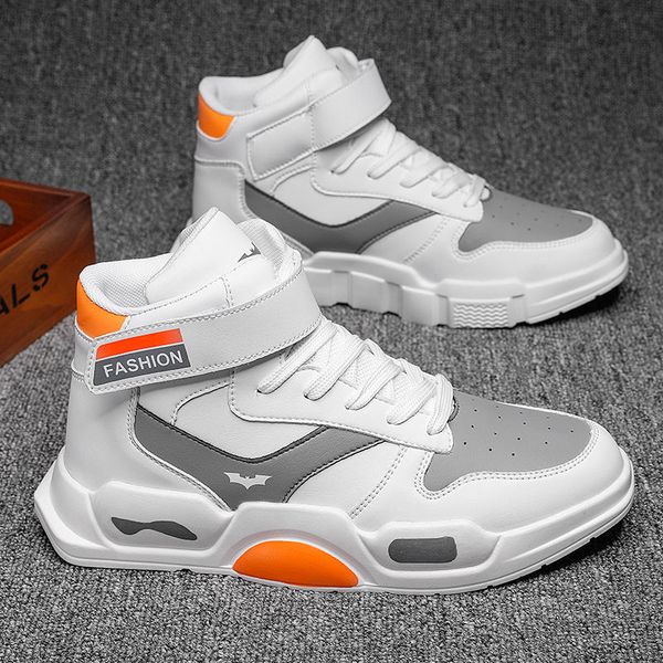 

new mens skateboarding shoes male breathable shoes high-comfortable sports outdoor non-slip sneakers white chaussure homme, Black;white