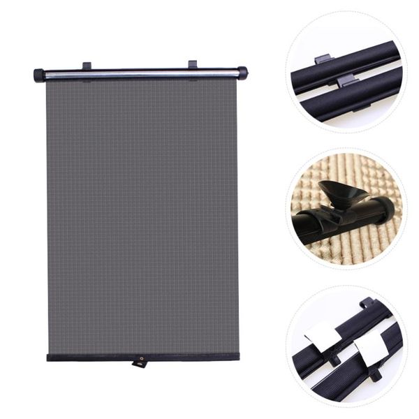 

car sunshade window automatically retractable visor for side