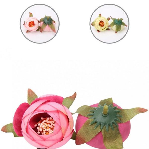 

decorative flowers & wreaths wear-resistant 12 colors faux silk flower decor for bedroom