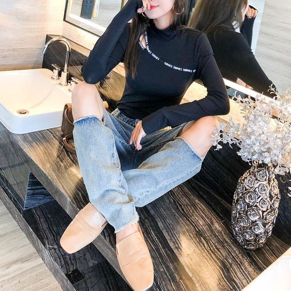 

women's pants & capris 2021 fashion wide lege casual summer straight women loose trousers female on promotion, Black;white