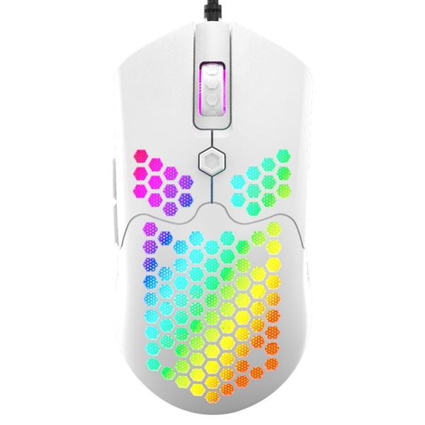 

mice m5 wired mouse lightweight hollow hole gaming game eating chicken ergonomic for pc lapmute