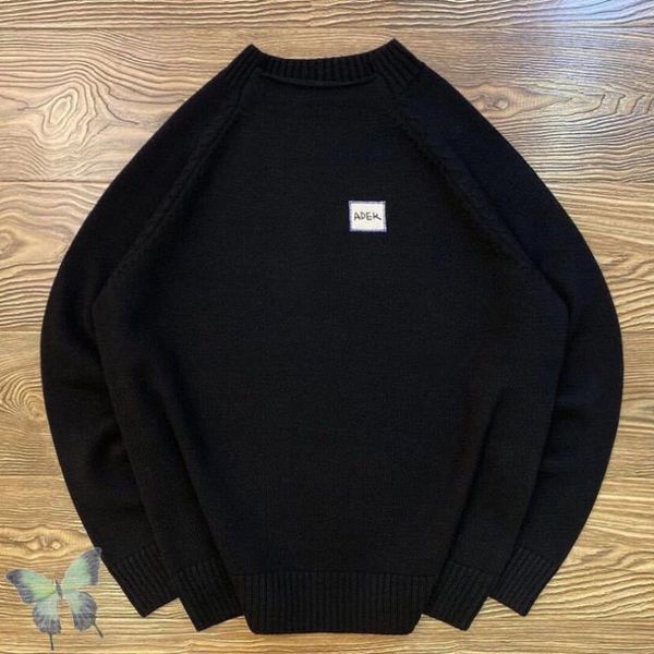 

men's sweaters real picture ader error sweater men women adererror red black, White;black