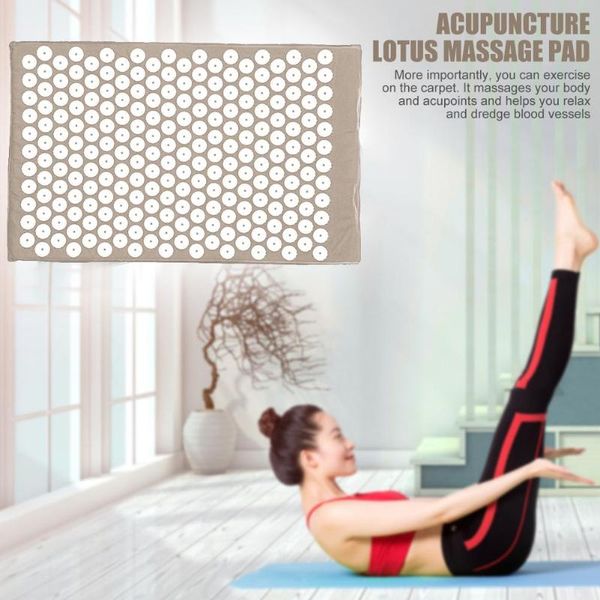 

new fashionyoga mats nonwoven sponge relaxation portable relieve body stress pain acupuncture spike yoga cushion for home office