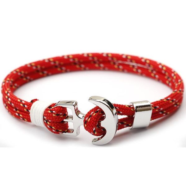 

tangyin sell 1pcs multilaye anchor bracelets charm survival rope chain fashion jewelry bracelet men for women b jllxew